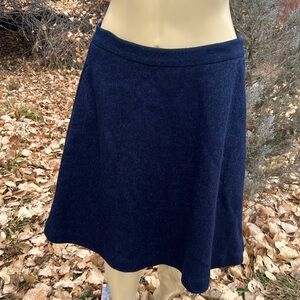Banana republic nwot wool blend fully lined skirt with pockets